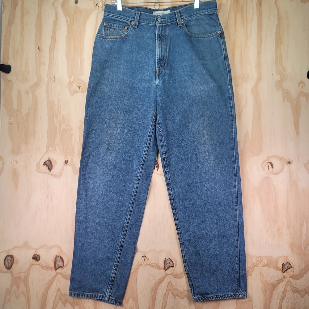Levis 560 Comfort Fit Jeans Mens 33x32 Blue Y2K Tapered Relaxed Loose Fit VTG